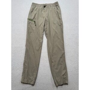 REI Co-op Trailmade Pants Men's Small Olive Green Nylon Trekking Hiking Outdoor